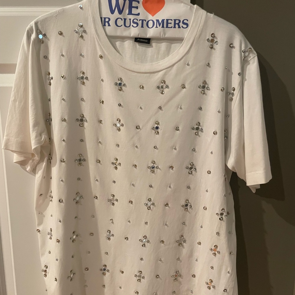 Pinko White T-Shirt